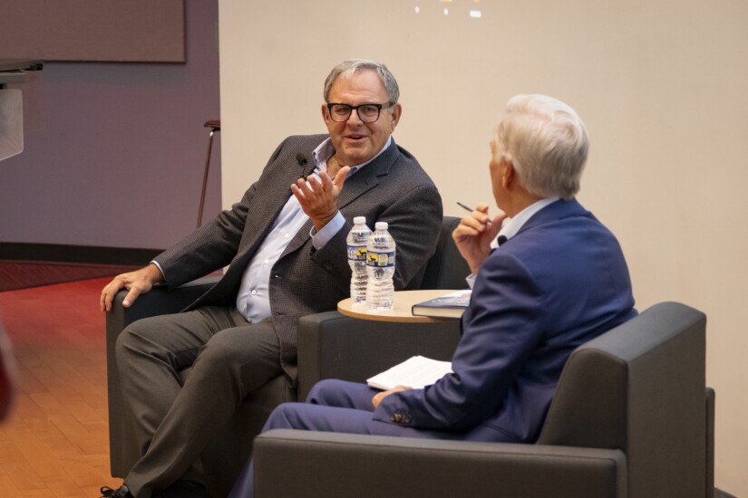 Freedom Mortgage CEO Stan Middleman speaks at his alma mater, Temple University