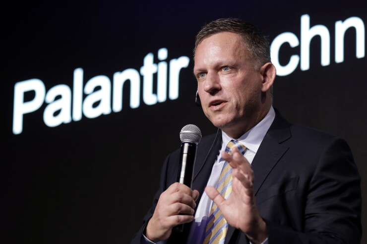 Thiel Marks Palantirs Asia Push with $150 Million Japan Venture